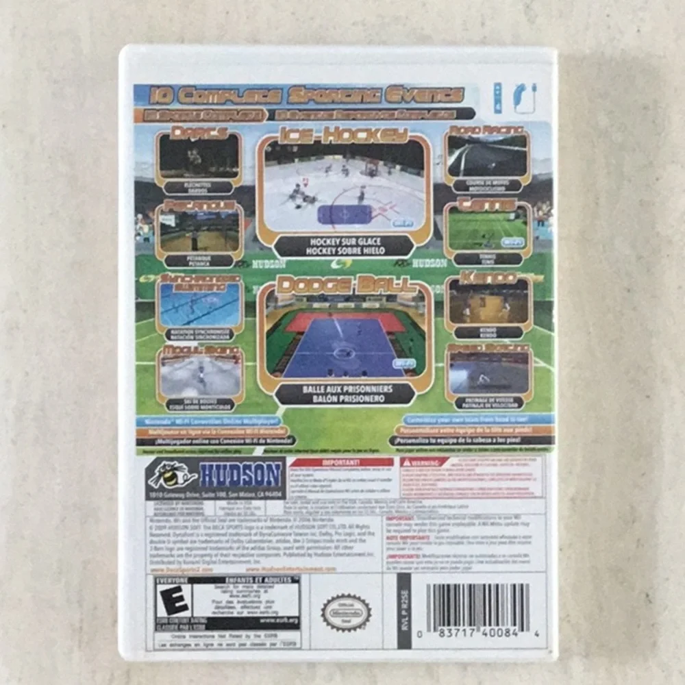 Deca Sports 2 Nintendo Wii Game CIB Tested